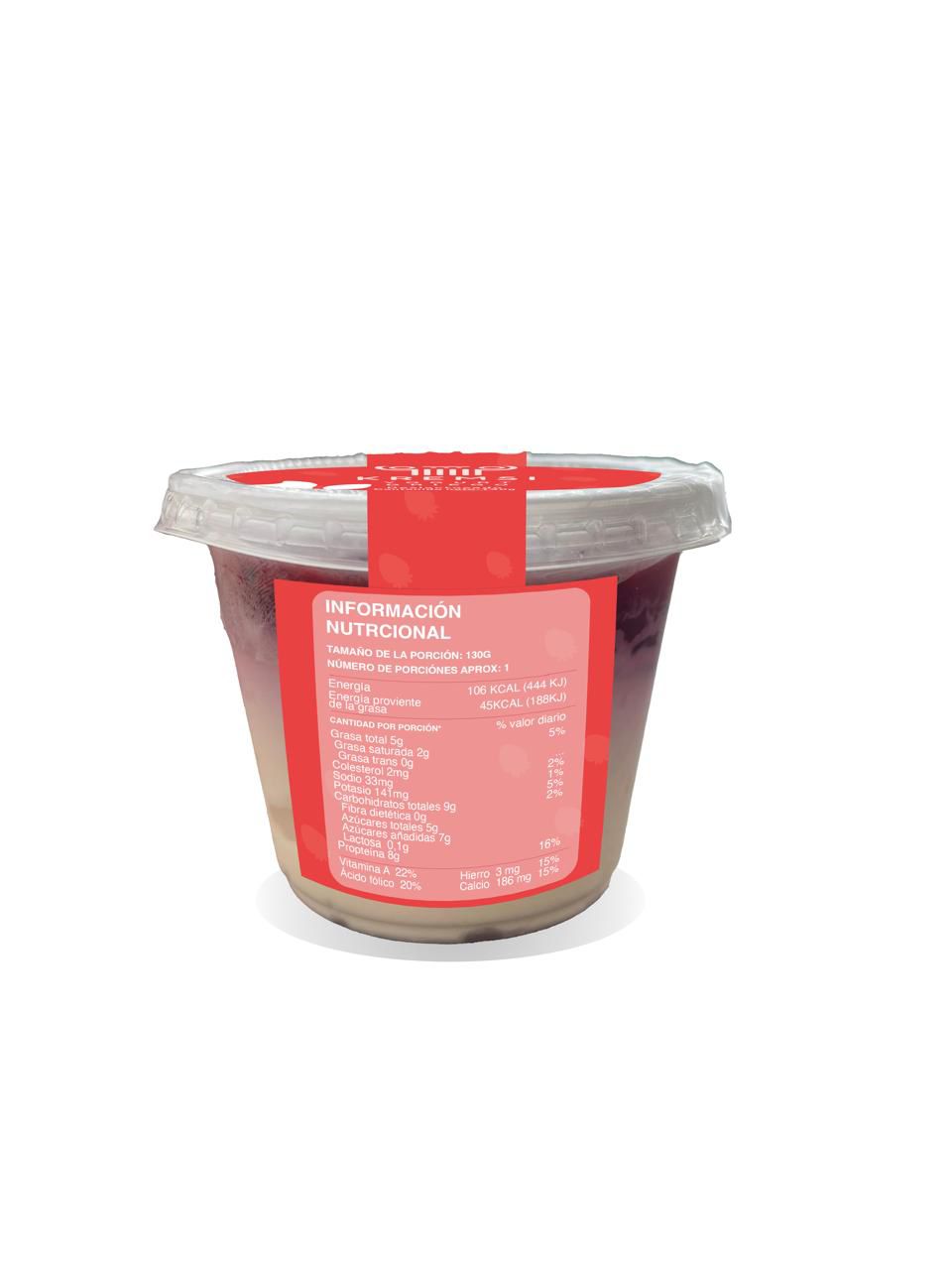 Topping de fresa